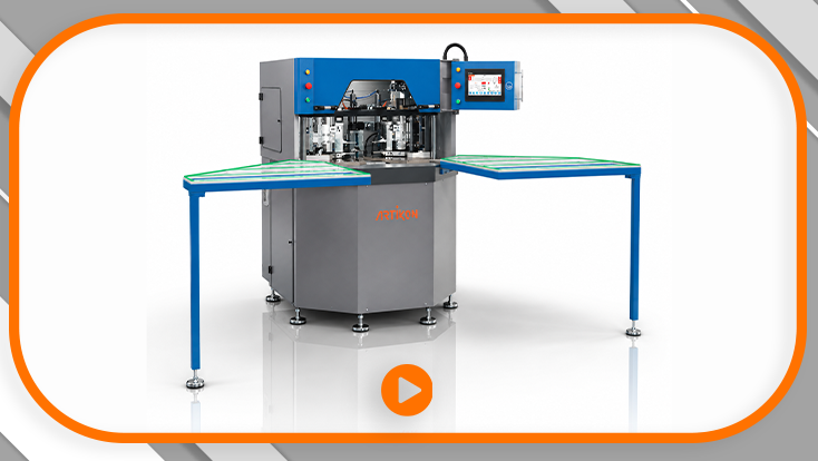 CM - 721 TAM OTOMATİK ALÜMİNYUM KÖŞE PRESLEME MAKİNESİ